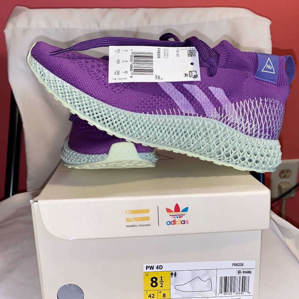 Pharrell Williams x 4D Runner 'Active Purple'